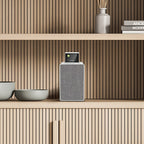 PURE Evoke Spot - Wood Edition, Compact Music System in Cotton White