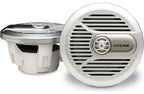 Alpine SPR-M700 7 inch 2-way Flush Mount Marine Speakers in Silver
