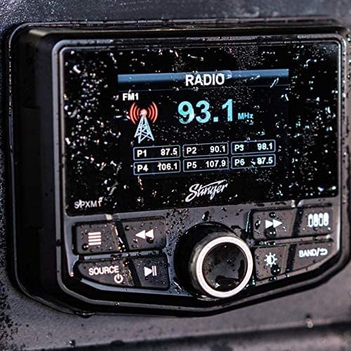 Stinger SPXM1 Marine & Powersports media player with switch command