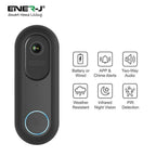 ENER-J SHA5357 1080P Wired & Wireless Video Doorbell with USB Chime
