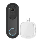 ENER-J SHA5357 1080P Wired & Wireless Video Doorbell with USB Chime
