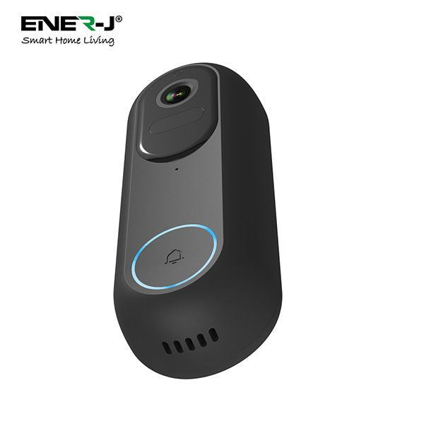 ENER-J SHA5357 1080P Wired & Wireless Video Doorbell with USB Chime