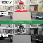 ENER-J SHA5357 1080P Wired & Wireless Video Doorbell with USB Chime