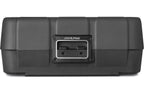 Alpine SS-SB10 S-Series shallow sealed downward-firing enclosure with 10" 2-ohm subwoofer
