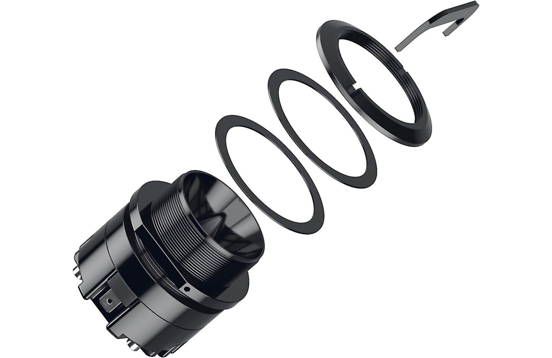 Hertz ST 25A NEO SPL Show Series 1-13/16" aluminum dome bullet tweeters designed for SPL competition (Pair)