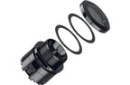Hertz ST 25K NEO 100W Peak (50W RMS) 1.8" NEO Series 4 Ohm High-Efficiency Bullet Tweeter set + crossover + grilles (Pair)