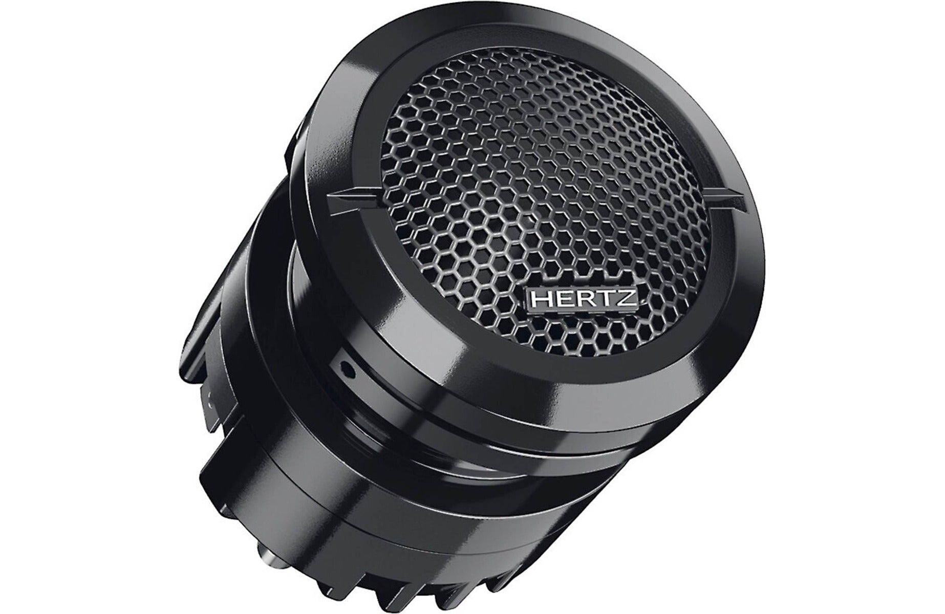 Hertz ST 25K NEO 100W Peak (50W RMS) 1.8" NEO Series 4 Ohm High-Efficiency Bullet Tweeter set + crossover + grilles (Pair)
