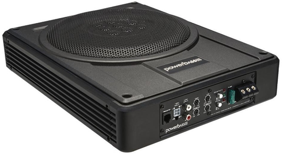 PowerBass STA-10 Under Seat Powered Compact Active 10 inch Subwoofer