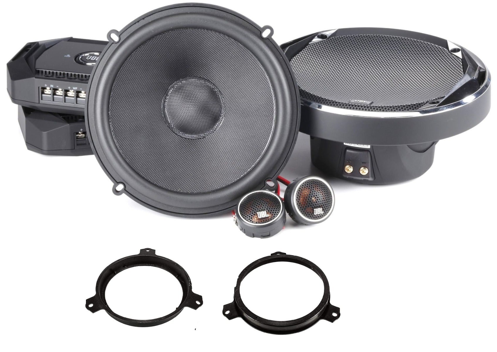 Toyota Aygo, Corolla, RAV4, Yaris JBL Stadium GTO600C 2-Way Front Door Speakers Upgrade Kit