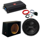 JBL Stage A3001 Amp and Kenwood KFC-PS3017W 12" 1000W Sub package deal