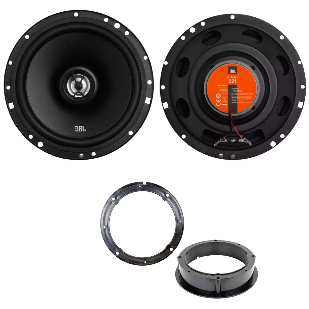 Skoda Fabia Up to 2001 with JBL Stage1 61F - 6.5" 200 Watt 2-way Coaxial Speakers