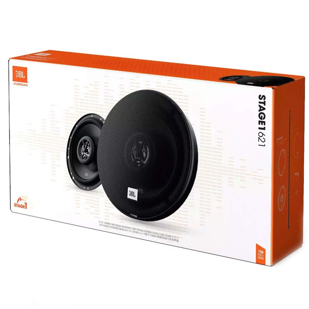 Audi A4 AVANT 2001-2004 2x JBL Stage1 61F 6-1/2" (165mm) 200Watt  2-way Coaxial Car Speakers with CT25AU05