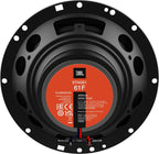 Audi A4 AVANT 2001-2004 2x JBL Stage1 61F 6-1/2" (165mm) 200Watt  2-way Coaxial Car Speakers with CT25AU05