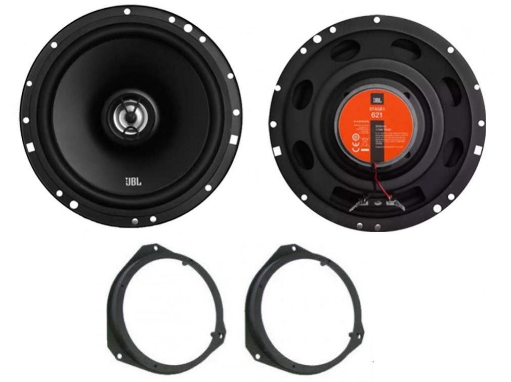 Mercedes C Class W204 2007-2013 with JBL Stage1 61F 2-Way Front and Rear Door Speakers Fitting Kit