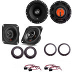 Mercedes A Class 2004-2012 with JBL Stage1 61F + Stage2 424 Front and Rear Door Speakers Fitting Kit