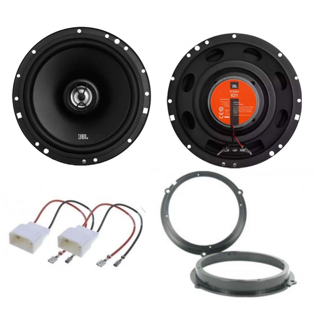 Ford Fiesta MK7, KA 2008-2017 with JBL Stage1 61F Rear Door Speakers Fitting Kit