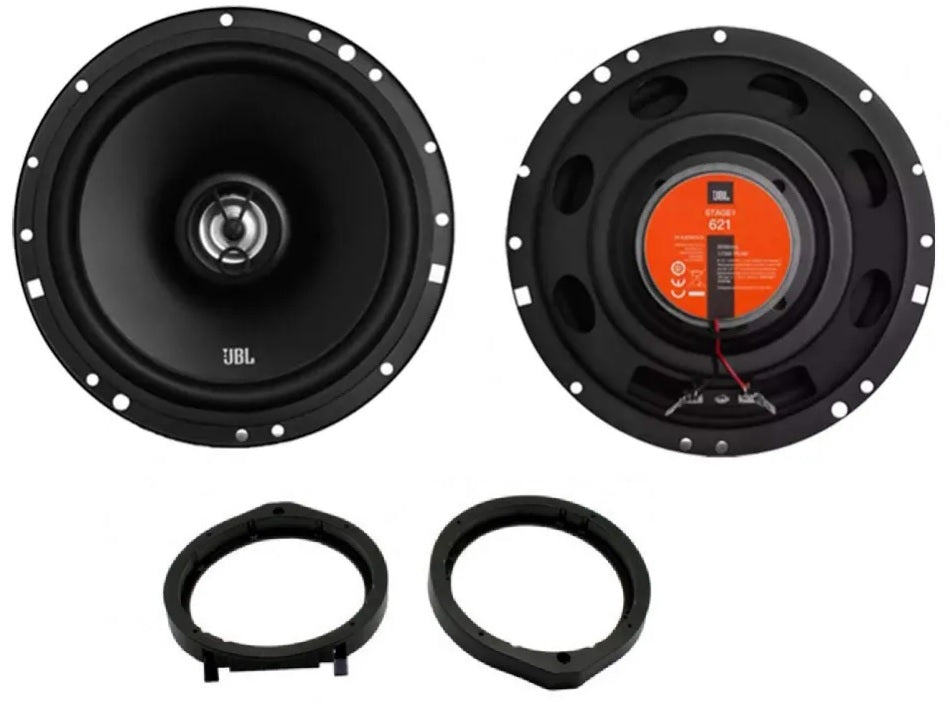 Honda Accord, Civic, Crosstour, CR-Z, Insight, Jazz JBL Stage1 61F Coaxial Car Speakers Speaker Adaptor