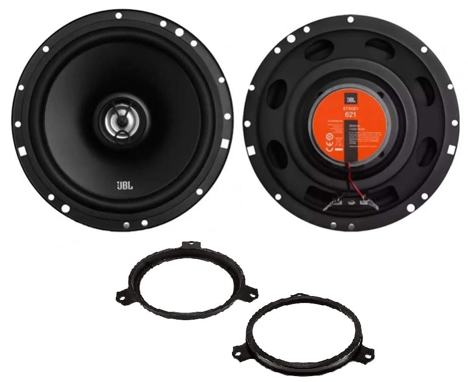 Toyota Aygo, Corolla, RAV4, Yaris JBL Stage1 61F 2-Way Front Door Speakers Upgrade Kit