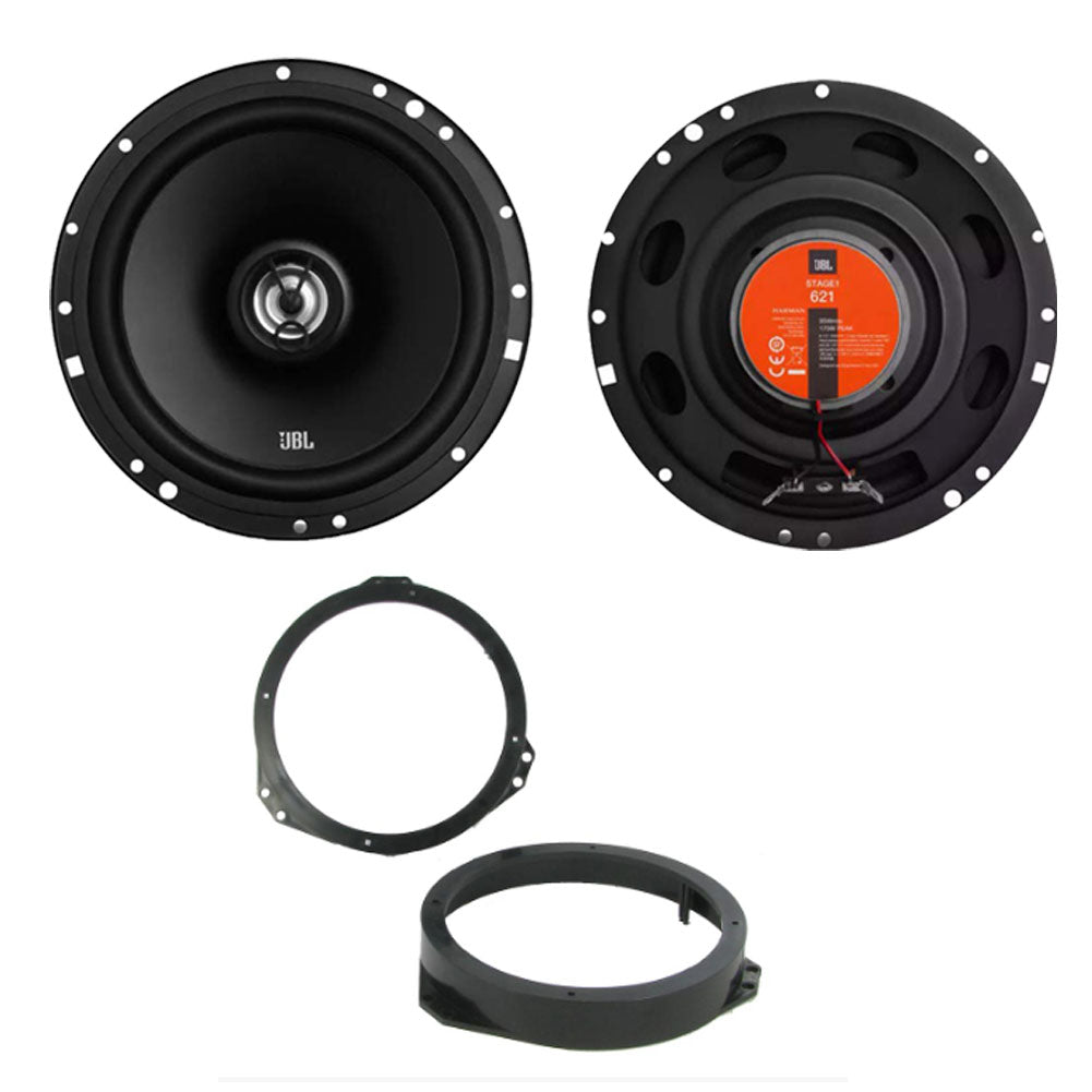Vauxhall Astra, Calibra, Omega, Meriva, Vectra, Zafira JBL Stage1 61F - 6.5"  200 Watt  2-way Coaxial Car Speakers