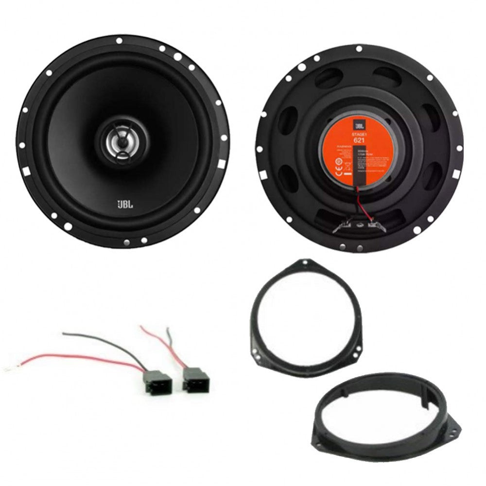 Vauxhall Corsa, Tigra, Vivaro with JBL Stage1 61F Front Door Speakers Fitting Kit