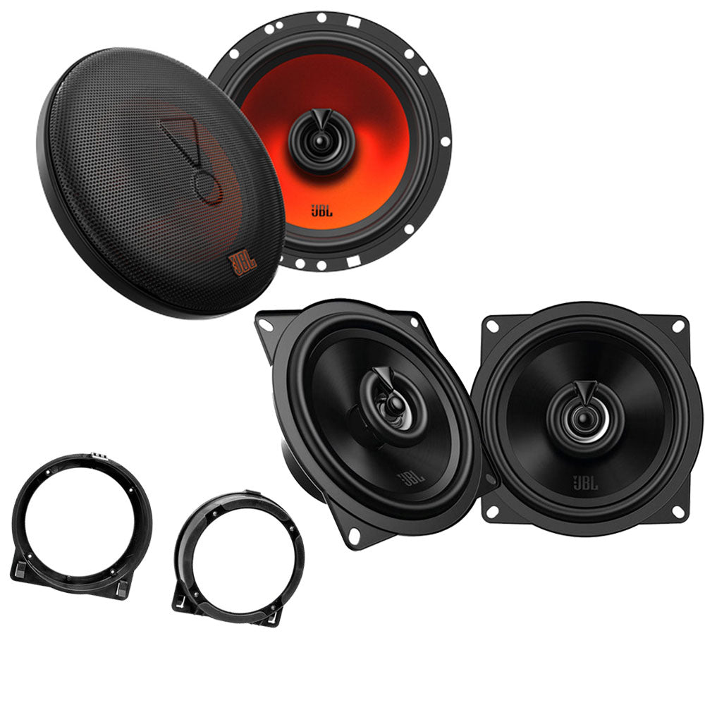Honda Civic (2001–2005)  JBL Stage1 62,  Stage2 55F 2 Way Coaxial Front and Rear Door Speakers Upgrade Pack