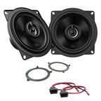 BMW 3 Series E46 (1999 - 2005) JBL Stage2 55F 5.25" Front Door / Rear Shelf 2 Way Coaxial Car Speaker Upgrade kit