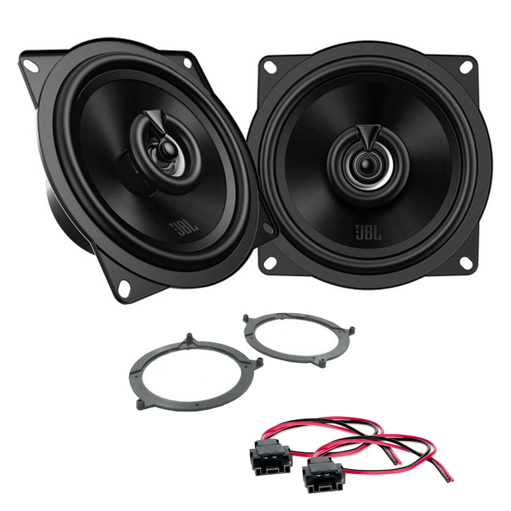 BMW 3 Series E46 (1999 - 2005) JBL Stage2 55F 5.25" Front Door / Rear Shelf 2 Way Coaxial Car Speaker Upgrade kit