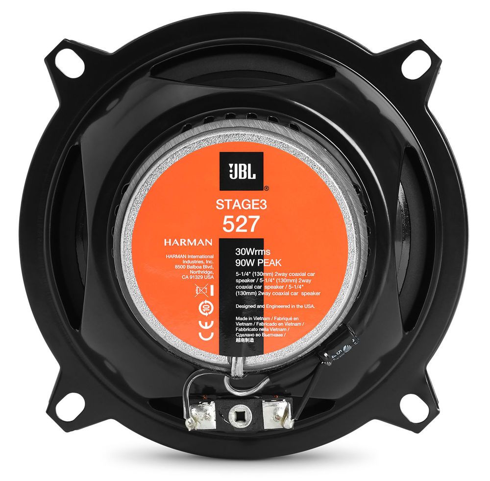 BMW 3 Series E30 Front & Rear JBL Concert A704 Amp +  2 x STAGE3 527 Speakers Audio Upgrade