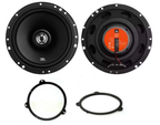 BMW 3 Series (E46) with JBL Stage1 61F 200W 2-Way Front Door Speakers Fitting Kit