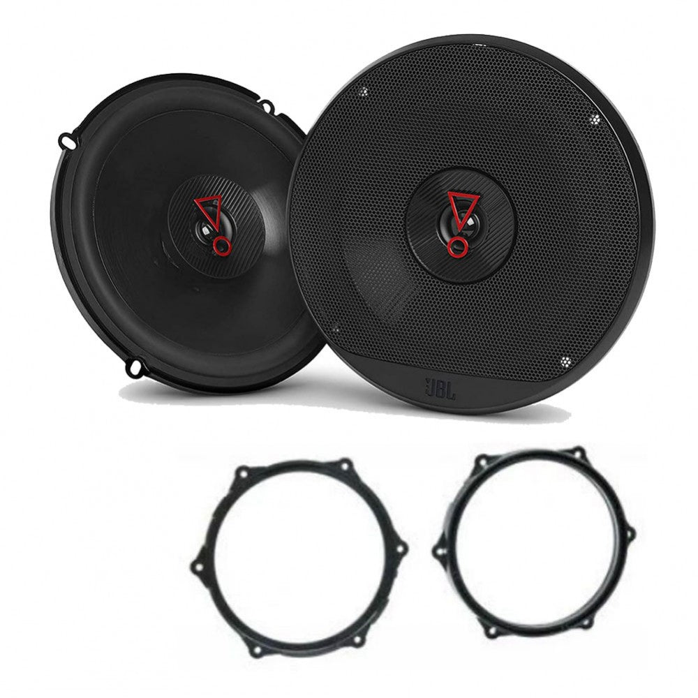 Seat Ibiza 6J 2008 - 2014 JBL Stage3 627 16.5cm Front Doors Car Speakers Upgrade Kit