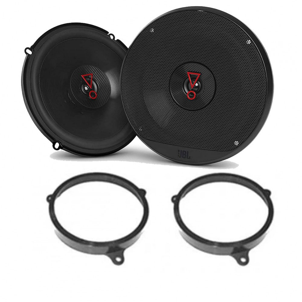 Toyota Avensis, Corolla, Yaris  JBL Stage3 627 - 6.5"  220 Watt  2-way Coaxial Front & Rear Upgrade Speakers