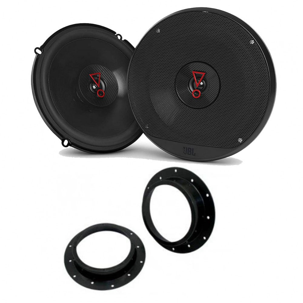 VW Caddy, Caravelle, Golf, Jetta, Multivan, Sharan, Tiguan, Touran, Tiguan  JBL Stage3 627 - 6.5"  220 Watt  2-way Coaxial Car Speakers
