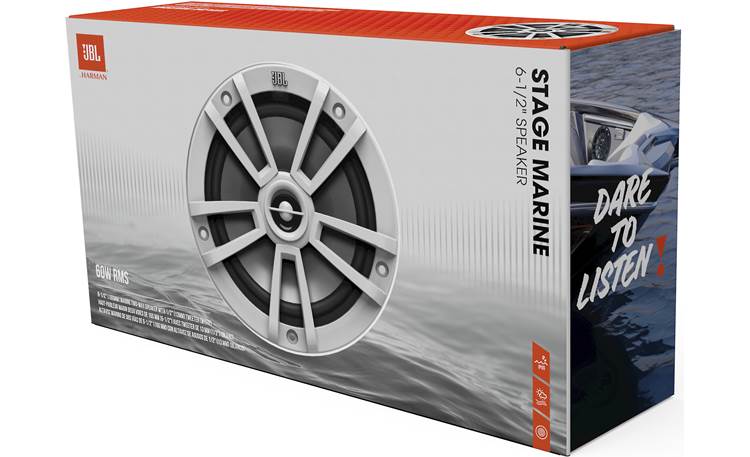 JBL Marine Stage6 Marine 6.5"  Coaxial Speakers in White