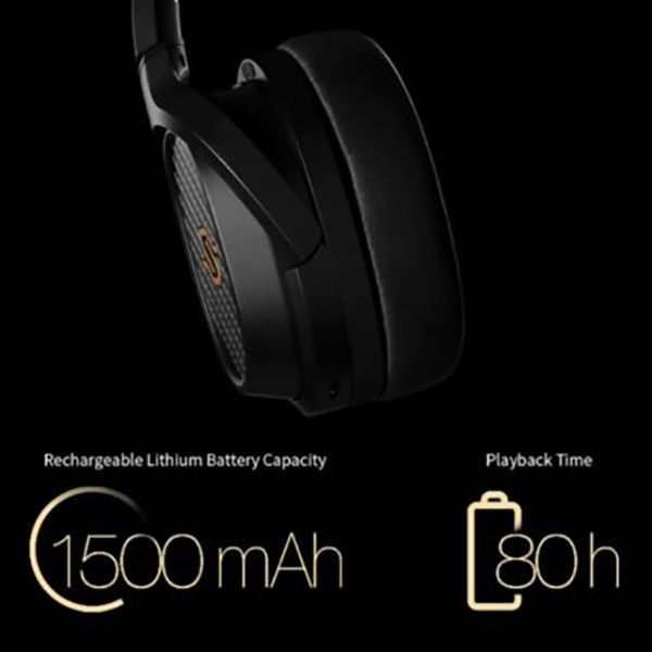 EDIFIER STAX SPIRIT S3  Bluetooth 4.1 Wireless Headphones, with  with Ultra-Low Distortion Planar Magnetic Drivers Black