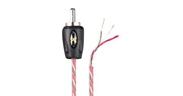 Stinger SI4620 4000 Series 6.10 Metre 20Ft 6 Channel Car Stereo Directional Twisted RCA Phono Cable