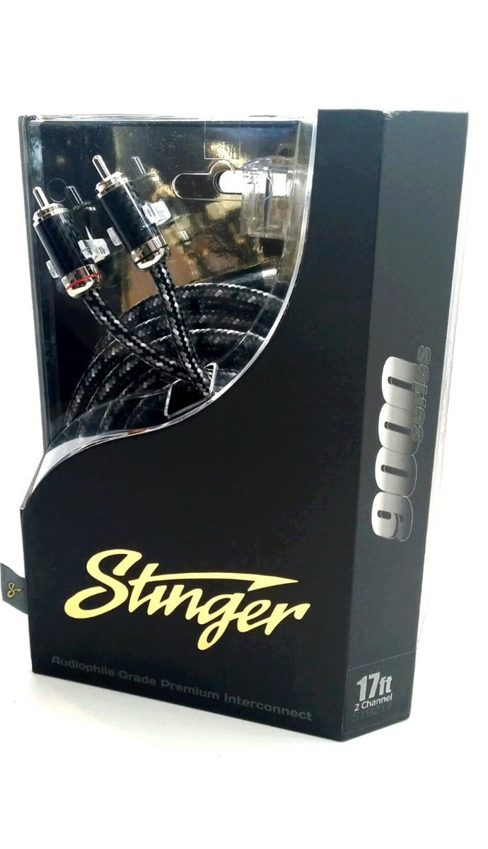 Stinger SI9217 9000 Series 5.18 Metre 17Ft 2 Channel Premium RCA