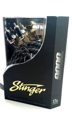 Stinger SI926 9000 Series 1.83 Metre 6FT 2 Channel Premium Car Stereo RCA Cable