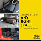 Stinger TXTRB10 Single 10” Under-Seat Powerd by Phoenix Gold Subwoofer Enclosure