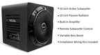 Recoil REC-SW10P 10-inch (250mm) Active Subwoofer with Passive Radiator and Built-in 600W Amplifier