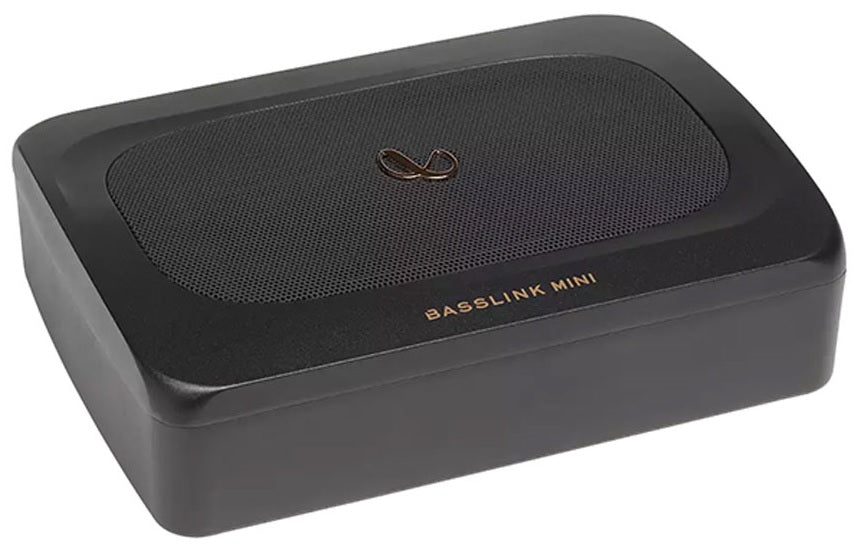 Infinity BassLink Mini Compact 6x8" Powered Active Under-Seat Subwoofer Titanium