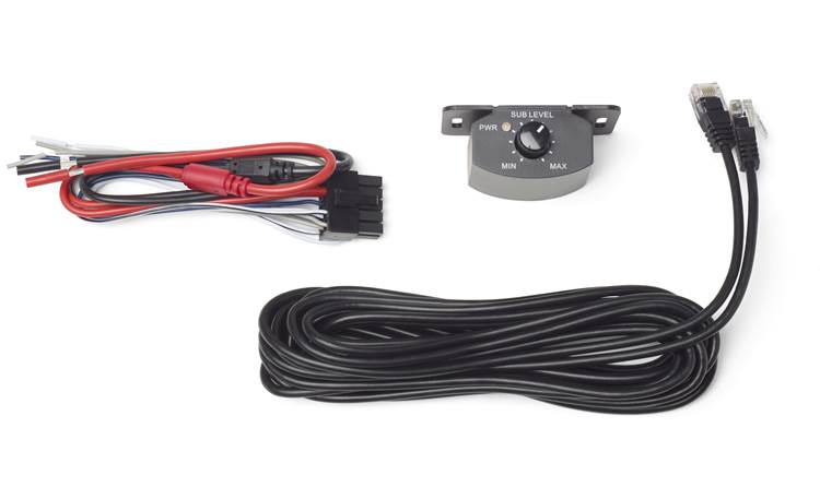 Infinity BassLink Mini Compact 6x8" Powered Active Under-Seat Subwoofer Titanium