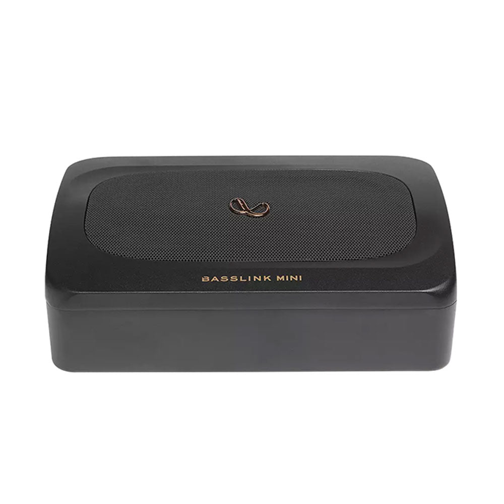 Infinity BassLink Mini Compact 6x8" Powered Active Under-Seat Subwoofer Titanium