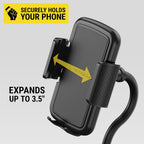 Scosche SUHVWDL2 Flex-Neck 4-in-1 Universal Phone Mount for Car Windshield, Dashboard, Console or Vent for Smartphones and Mobile Devices