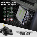 Scosche SUHVWDL2 Flex-Neck 4-in-1 Universal Phone Mount for Car Windshield, Dashboard, Console or Vent for Smartphones and Mobile Devices