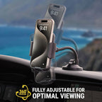 Scosche SUHVWDL2 Flex-Neck 4-in-1 Universal Phone Mount for Car Windshield, Dashboard, Console or Vent for Smartphones and Mobile Devices