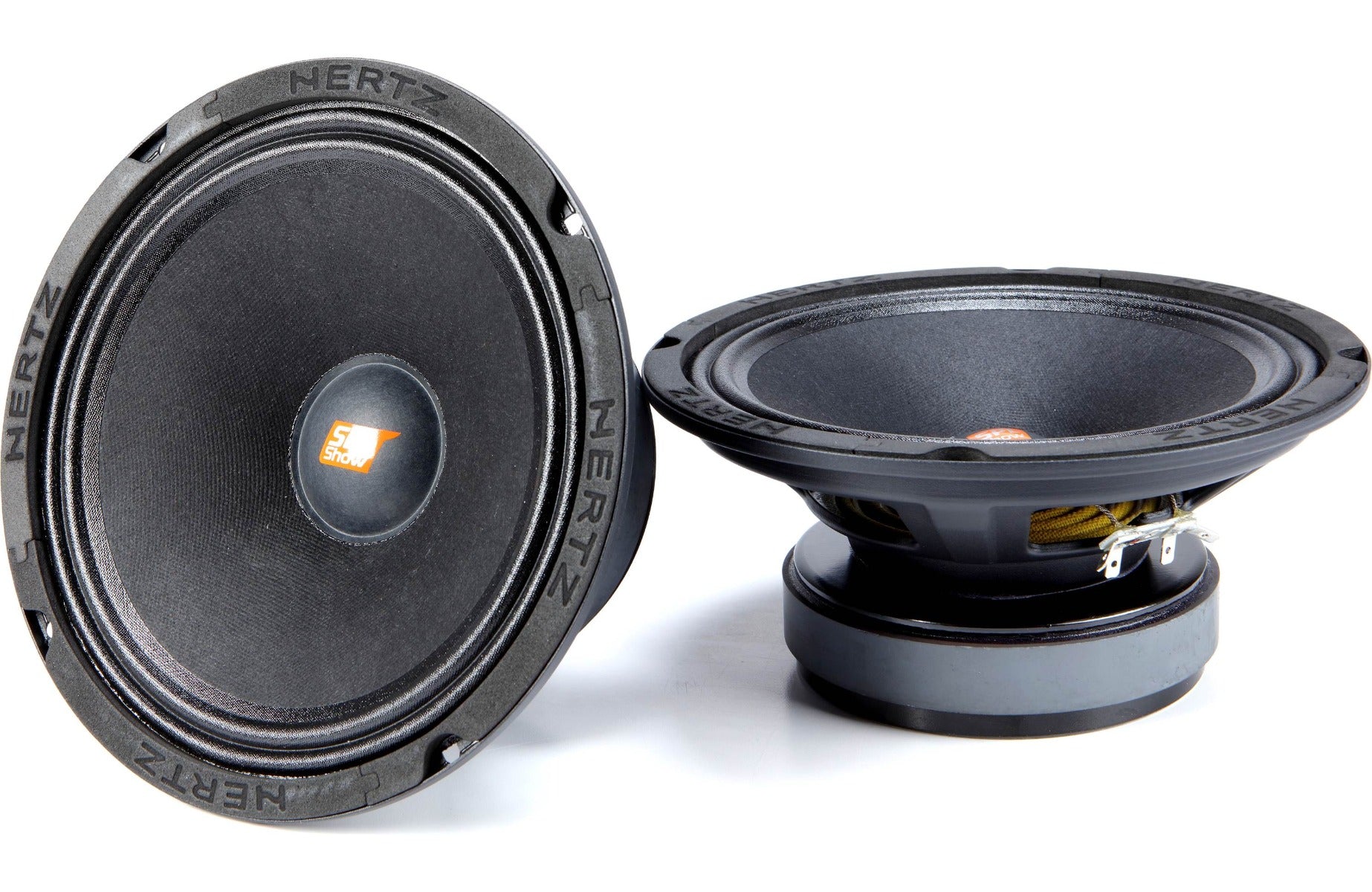 Hertz SV200.1 1000W Peak (400W RMS) 8inch SPL Show Series 4-ohm Midrange Car Speakers