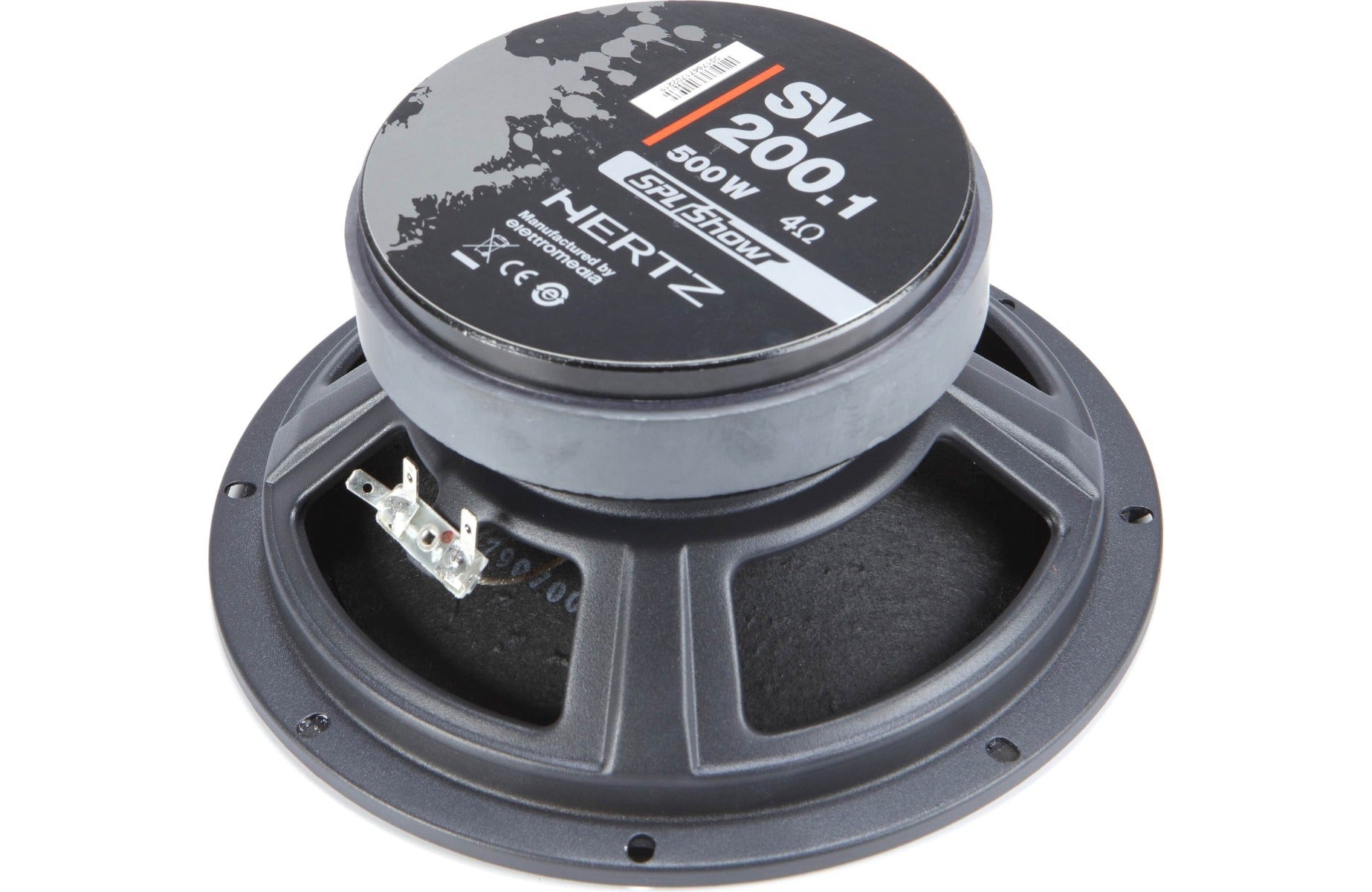 Hertz SV200.1 1000W Peak (400W RMS) 8inch SPL Show Series 4-ohm Midrange Car Speakers