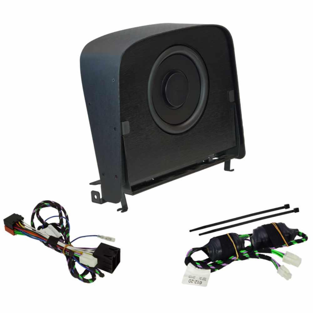 ALPINE SWC-D84S Powered Custom Subwoofer for Fiat Ducato 3 Under-Seat Loaded Subwoofer Enclosure