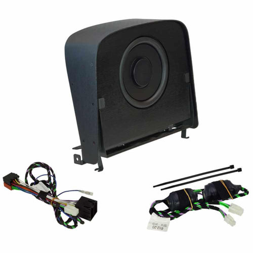 ALPINE SWC-D84S Powered Custom Subwoofer for Fiat Ducato 3 Under-Seat Loaded Subwoofer Enclosure