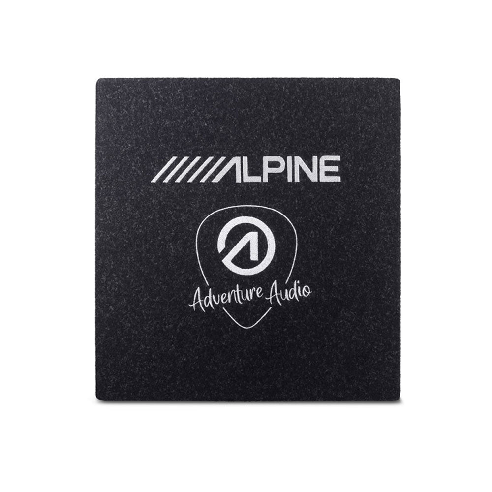Alpine SWC-W84CRA2 8" Dual Voice Coil Subwoofer with Enclosure for Volkswagen Crafter 2 / Grand California